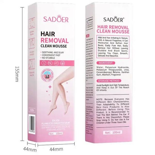 SADOER Hair Removal Clean Mousse 100 ml